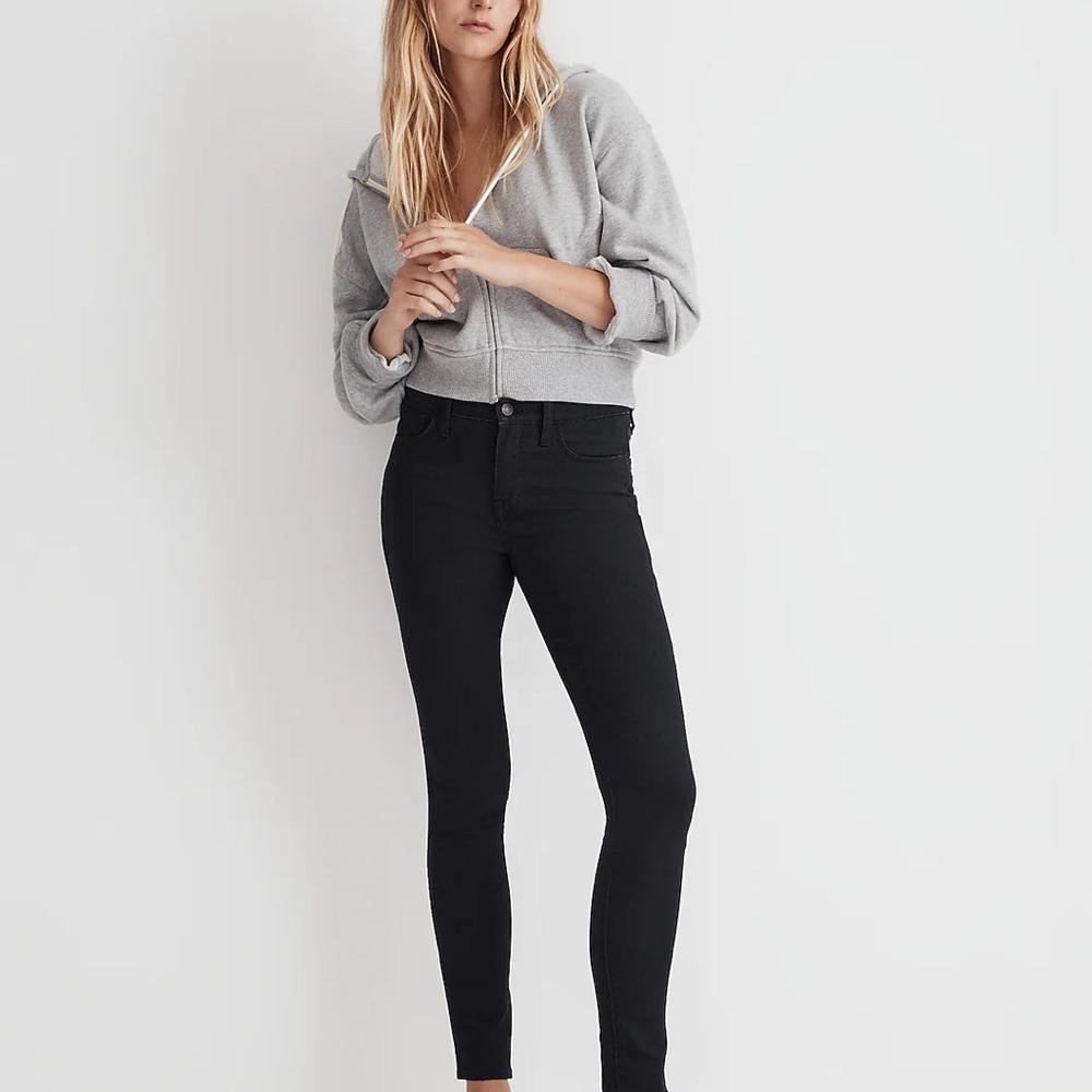 Madewell 9" Mid-Rise Roadtripper Skinny Jeans - Bennett Wash